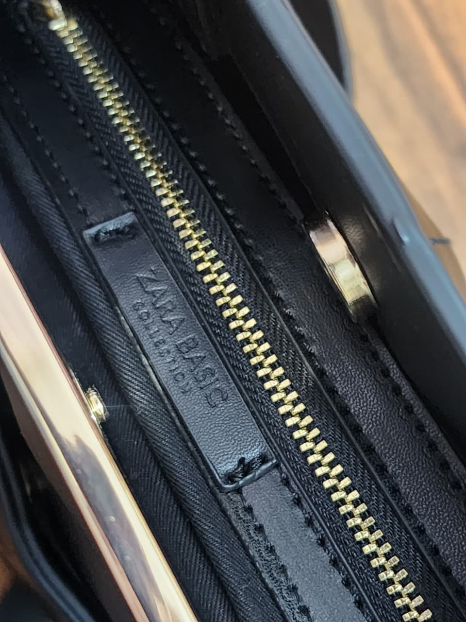 ZARA FAUX LEATHER BAG
