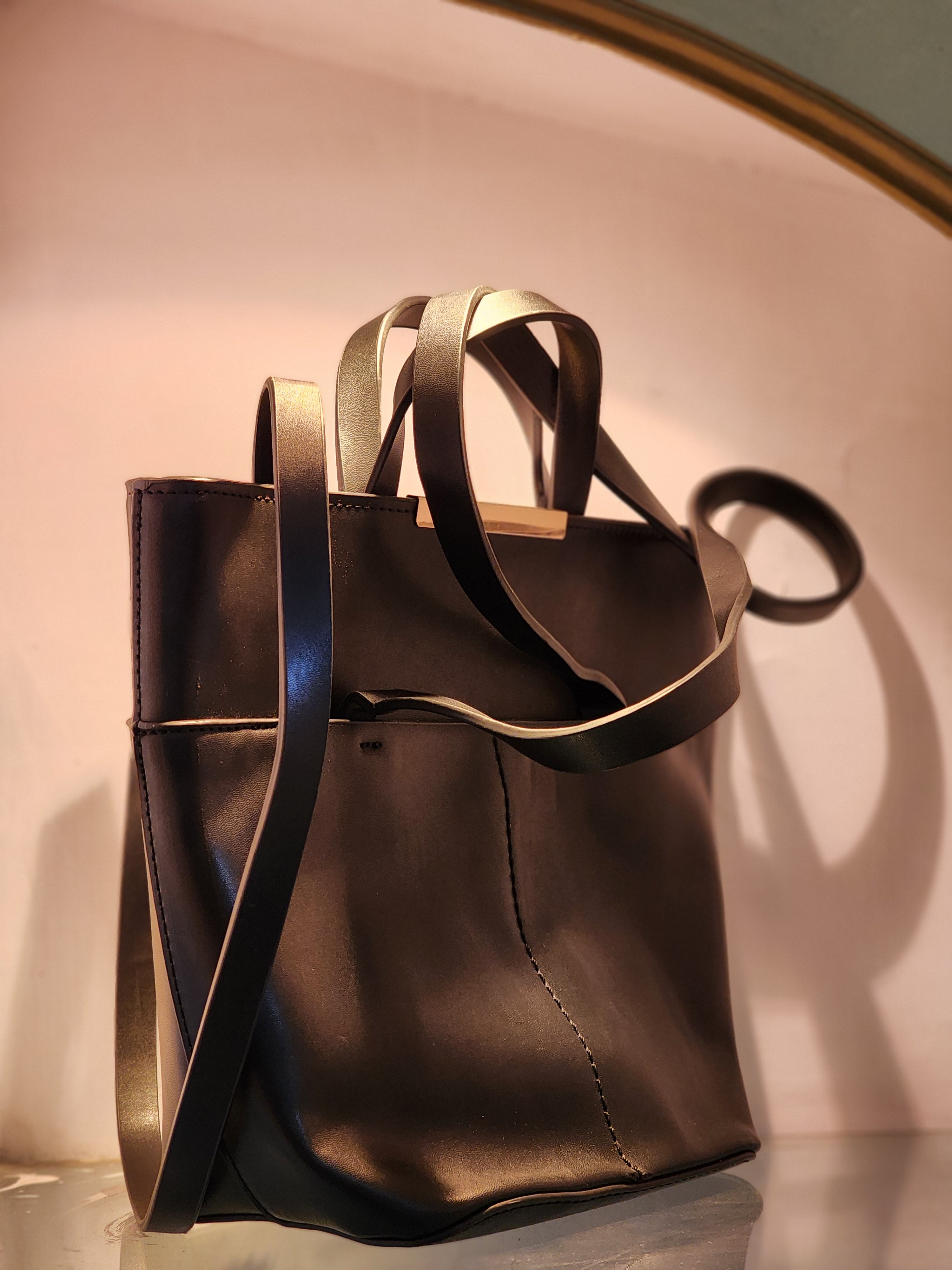 ZARA FAUX LEATHER BAG