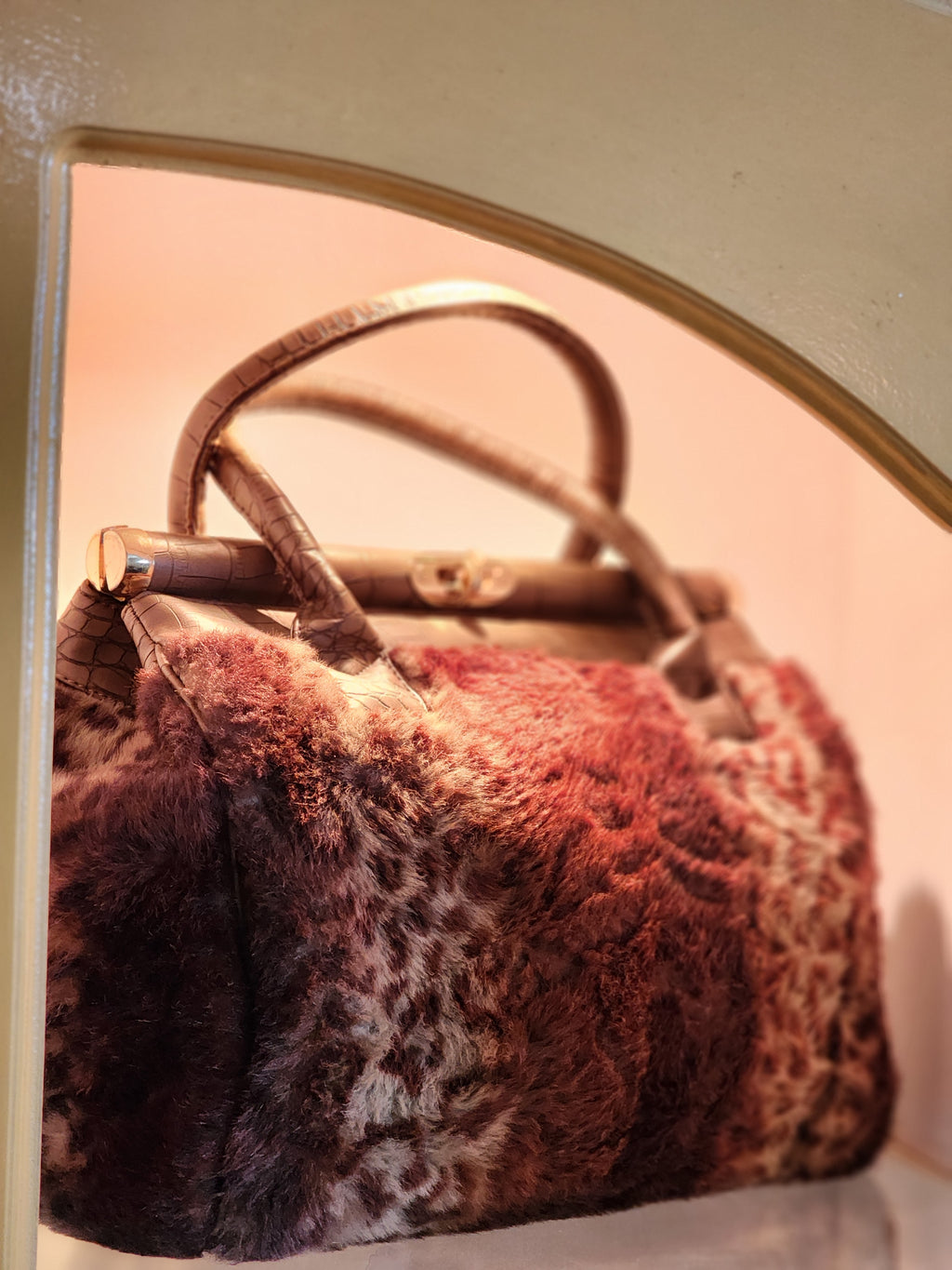 LYDC LONDON DOUBLE TONE LEOPARD FURR EDITION