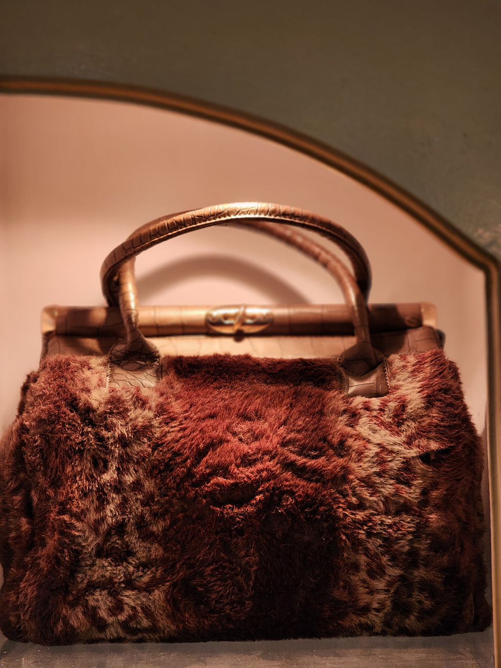 LYDC LONDON DOUBLE TONE LEOPARD FURR EDITION